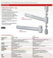 Arrow S1150 48" Surface Vertical Rod Exit Device Only, Less Trim