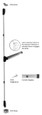 Falcon 19-V Series - Lever Trim - Fire Rated Grade 1 Vertical Rod Exit Device, Narrow Stile Pushpad - 3 FT