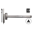 Detex Advantex Series 20xW Fire Rated Weatherized Surface Vertical Rod Exit Device for 36" Wide Stile Doors
