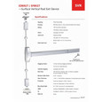 TownSteel 8900 Series ED8927 - 48" x 96" ANSI Grade 1 Certified Surface Vertical Rod Exit Device