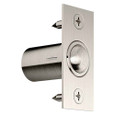Baldwin 0440-150 Adjustable Roller Catch, Satin Nickel Finish