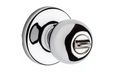 Kwikset 300P Polo Privacy Door Knob, Interior Bed/Bath Lock, 6AL Latch & RCS Round Corner Strike