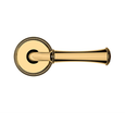 Baldwin 5118 Lever Right Hand Half Dummy Lock  with 5076 Rose