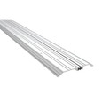Pemko 252 x 2 Half Saddle Threshold 1-1/2" by 5-1/8" With Thermal Guard Mill Finish