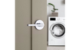 Kwikset 720HFL (Round) Halifax Lever with Round Rose Passage Door Lock, Interior Hall/Closet, Grade 3, Reversible, 6AL Latch & RCS Strike
