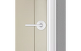 Kwikset 720HFL (Round) Halifax Lever with Round Rose Passage Door Lock, Interior Hall/Closet, Grade 3, Reversible, 6AL Latch & RCS Strike