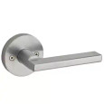 Kwikset KWI-788HFLRDT Halifax Lever with Round Rose Half Dummy Door Lock
