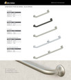 Deltana Deltana 88GB32 Grab Bar, 88 Series, 32" DEL-88GB32