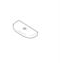 Toto CHINA LID FOR CST646E TCU646CRE#12