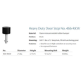 Rockwood 466 Heavy Duty Door Stop