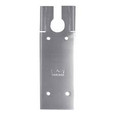 Dormakaba Universal Cover Plate, for BTS 80 and BTS 80 EMB Closer, Satin Stainless Steel