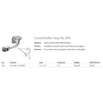 Rockwood 455 Curved Roller Stop