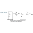 Rockwood R115LPB Trim Protector Bars- Long Lever Handle