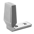 Rockwood 486 Angle Door Stop, Steel with rubber bumper