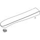 Toto SPOUT ASSY,LONG,WM FAUCET THP5403#PN