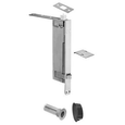 Rockwood 2948 Automatic Flush Bolt with Bottom Fire Bolt for Wood Doors