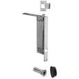 Rockwood 2949 Self Latching Flush Bolt with Bttom Fire Bolt for Wood Doors