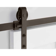 Emtek Flat Track Sliding Door Hardware - Steel