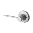 Kwikset KWI-488LRLRDTLH Left Hand Ladera Lever with Round Rose Half Dummy Lock