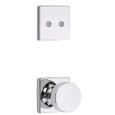 Kwikset KWI-973PSKSQT Dummy Interior Pismo Knob Trim with Square Rose