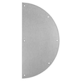 Rockwood 82 Push Plate, 8" by 16", Standard Gauge 0.050