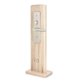 Emtek 3348 Lugano Brass Mortise Entrance Handleset - Entry Set