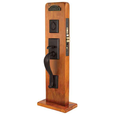 Emtek 3324 Rectangular Sectional Sandcast Bronze Mortise Entrance Handleset - Entry Set