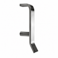 Don-Jo 42 Cast Door Pull — 5" CTC, 8-1/8" Overall, 2-1/2" Projection, Satin Stainless Finish