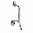 Don-Jo 44 Surface Mount Cast Door Pull, Satin Chrome Finish (630)