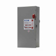 Eaton Eaton Heavy duty single-throw non-fused safety switch, Single-throw, 100A, 1, Painted steel, Non-fusible, Three-pole, Three-wire, 20 at 240 Vac TD 1 Ph, 40 at 480 Vac TD 1 Ph, 50 at 600 Vac TD 1 Ph, 40 at 240 Vac TD 3 Ph