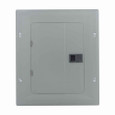 Eaton Eaton BR main lug loadcenter, Ground bar, Main lug only, 125 A, X0, Aluminum, 1, Metallic, 10kAIC, BR2125, Surface, flush, 24 Circuits, Twenty-four pole, 12 Spaces, Two hots, a neutral, and a ground, Single-, 120/240V