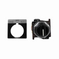 Eaton 10250T, 30.5 mm, Heavy-Duty, 3, 3R, 4, 4X, 12, 13, Non-illuminated, Three-position, Knob, Black actuator, HAND/OFF/AUTO, 1NO