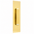 Don-Jo 7030 Pull Plate with Flat Pulls, 15" x 3-1/2", 2" Projection, 1-5/8" Clearance