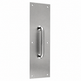 Don-Jo 7110 Pull Plate, 16" Length, 4" Width, 1-3/4" Projection, 5-1/2" CTC for Commercial Doors