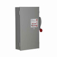 Eaton Heavy duty single-throw non-fused safety switch, Single-throw, 200A, 1, Painted steel, , Non-fusible, Three-pole, Three-wire, 15 at 240 Vac TD 1 Ph, 50 at 480 Vac TD 1 Ph, 50 at 600 Vac TD 1 Ph, 60 at 240 Vac TD 3 Ph