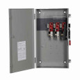 Eaton Heavy duty single-throw non-fused safety switch, Single-throw, 200A, 1, Painted steel, , Non-fusible, Three-pole, Three-wire, 15 at 240 Vac TD 1 Ph, 50 at 480 Vac TD 1 Ph, 50 at 600 Vac TD 1 Ph, 60 at 240 Vac TD 3 Ph