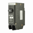 Eaton BR GFCI , Plug-in ground fault , 20 A, 10 kAIC, Single-pole, 120/240 V, BRN, Trip-to-center, Plug-on, #14-8 AWG, Ground fault circuit interrupter, GFI, 5 mA
