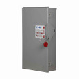 Eaton Heavy duty single-throw non-fused safety switch, Single-throw, 200A, 3R, Painted galvanized steel, Non-fusible, Three-pole, Three-wire, 15 at 240 Vac TD 1 Ph, 50 at 480 Vac TD 1 Ph, 50 at 600 Vac TD 1 Ph, 60 at 240 Vac TD 3 Ph
