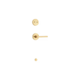 Kwikset KWI-973HFLRDT Dummy Interior Halifax Lever Trim with Round Rose
