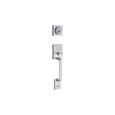 Kwikset KWI-687AMDLIP-S Amador Single Cylinder Exterior Handleset SmartKey with RCAL Latch and Dual RCS and 5303 Full Lip Strike