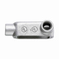 Crouse-Hinds Eaton series Condulet Form 5 conduit outlet body, Malleable iron, LR shape, 3/4"