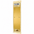 Don-Jo PS 13515 Push Plate, 3-1/2" Width x 15" Length, Commercial Door Trim