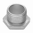 Crouse-Hinds Eaton series conduit bushed nipple, Rigid/IMC, Non-insulated, Steel, 1/2"