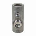 Crouse-Hinds Eaton series EYS conduit sealing fitting, Female, Feraloy iron alloy and/or ductile iron, Vertical or horizontal, Group B rated, 3/4"