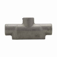 Crouse-Hinds Eaton series Condulet Form 7 conduit outlet body, Feraloy iron alloy, TB shape, 3/4"