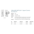 Rockwood 911 Adjustable Ball Catch