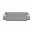 Crouse-Hinds Eaton series Condulet Series 5 conduit outlet body, Rigid/IMC, Copper-free aluminum, C shape, 4"