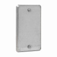 Crouse-Hinds Eaton series Utility Box Cover, Blank, Steel, Blank