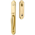 Emtek Emtek 4314 Wilmington Single Cylinder Entrance Handleset - Brass Tubular EMTEK-4314
