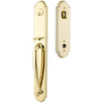 Emtek Emtek 4314 Wilmington Single Cylinder Entrance Handleset - Brass Tubular EMTEK-4314